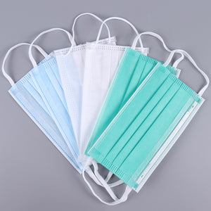 50PCS Disposable Protective Mask 3 Layers
